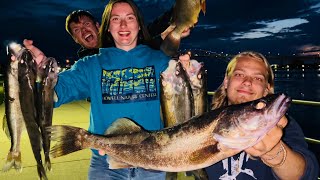 How To Fish The St. Clair River 2.0! Port Huron Wall Walleye, Salmon, Steelhead Fishing locations!