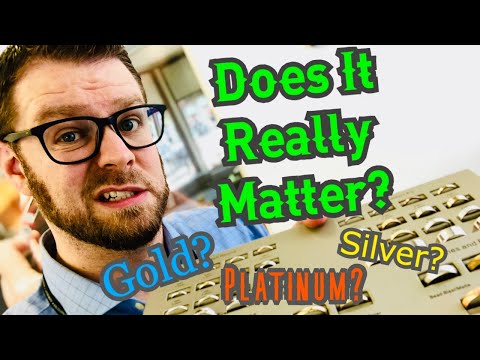 Videó: Miért találják a platinaezüst és az arany kombinációját?