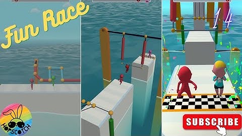 Fun Race 3D - Gameplay 14 - Full game walkthrough (Android, iOS) - Relaxing and satisfying 3D game