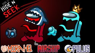 Among Us Hide N Seek Mode - (MiraHQ & Airship Seeker) - (Polus & Airship Hider) Gameplays