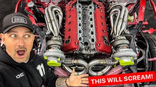 The Scream Of Our Ferrari V12 Is Back! *1500Whp Twin Turbo*