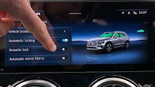 Career Overview MERCEDES-BENZ GLB – How to Enable Acoustic Lock