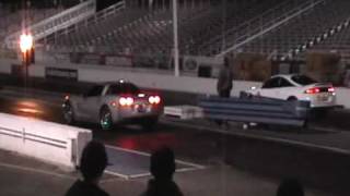 Eclipse GSX VS C6 Corvette Drag Race