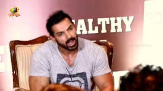Omg John Abraham Gets Angry On Reporter At Dishoom Promotional Event Mango News