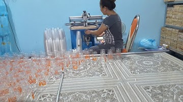 Máy in ly nhựa nhanh nhất Việt Nam | máy in lụa | SĐT: 0903 859 298 ( Mr. Phong )