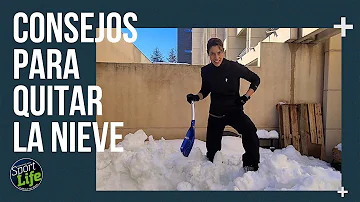 ¿Cómo deshacerse de la nieve sin palear?