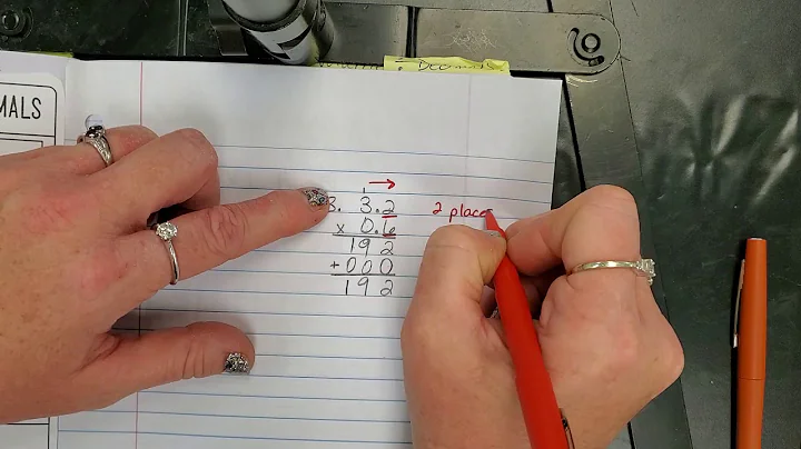 Envision Math 5th Grade Multiply a decimal by a decimal standard algorithm