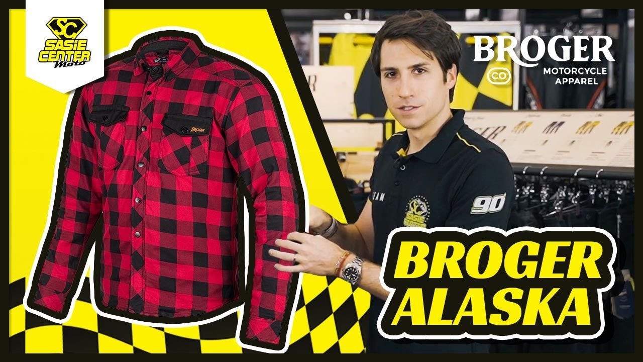 Broger Alaska - chemise de moto avec kevlar - YouTube