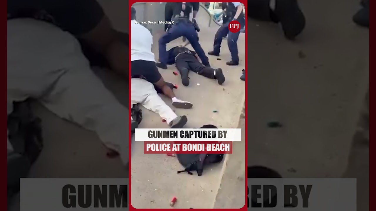 Gunmen Captured By Police At Bondi Beach After Shooting