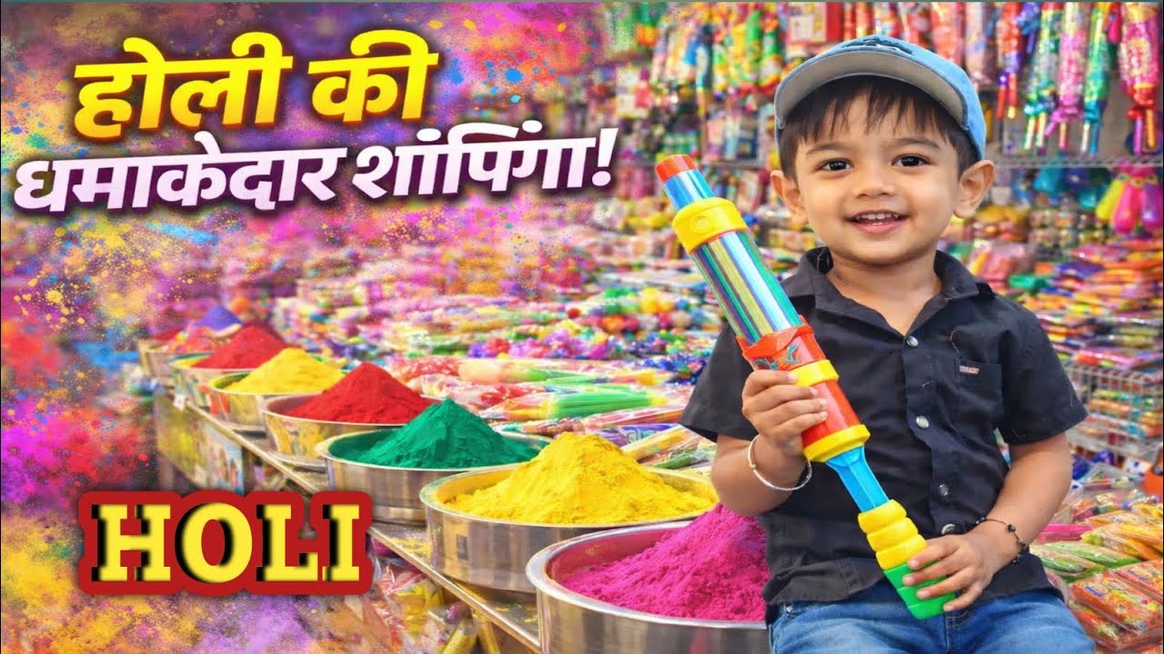 Holi Shopping 2026 | Best Holi Offers, Colors, Pichkari & Festive Deals 🌈🛍️