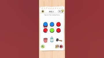 Brain Test 4 Tricky Friends LEVEL 3 Walkthrough with commentary