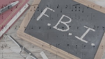 Learn to Play FBI on Guitar by Hank Marvin and The Shadows With TAB PlayAlong from 50 Golden Greats.