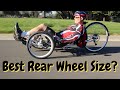 What's The Best Size Rear Wheel For A Recumbent Trike?