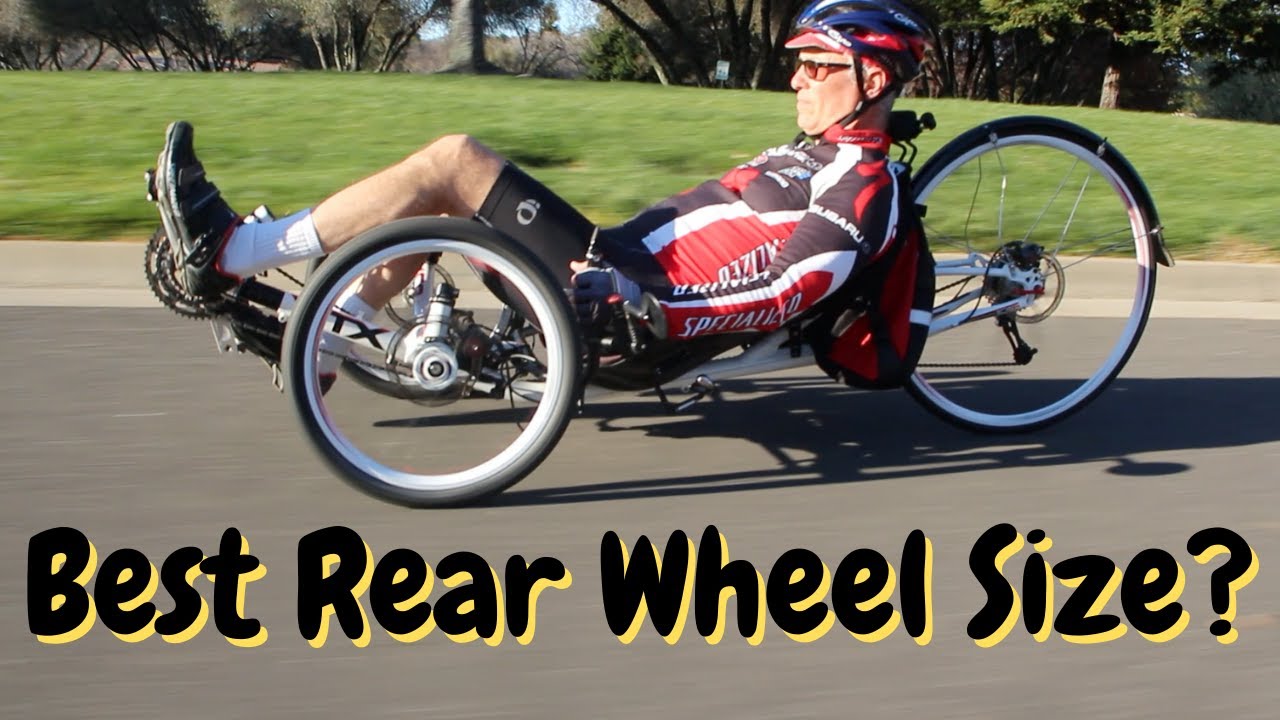 What's The Best Size Rear Wheel For A Recumbent Trike? YouTube