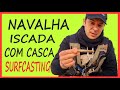 Iscar Lingueirão com Casca, montagem com 3 anzóis- surfcasting