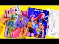 KPOP Demon Hunters DIY Paper Doll Fashions for Rumi, Zoey, Mira Dolls - Crafts for Kids
