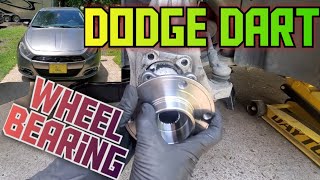 How to replace the front wheel bearings on a 2013-2016 Dodge Dart