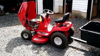 Troy Bilt Pony Riding Mower.