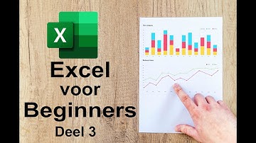Excel voor beginners deel 3  - Grafieken en tabellen (Nederlands)