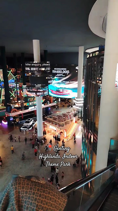 Genting Highlands Indoor Theme parks! #viral #trending #youtube #shorts #fyp