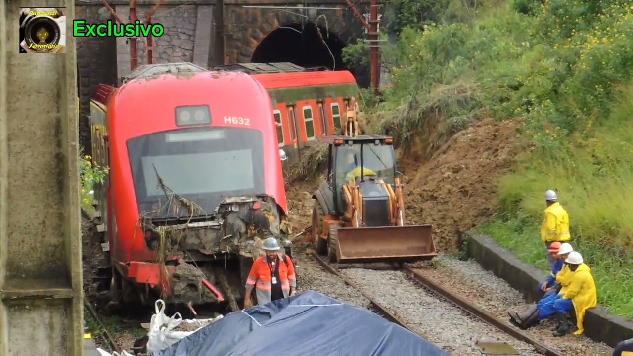 DESCARRILAMENTO H632 CPTM BOTUJURU 01/02/2025