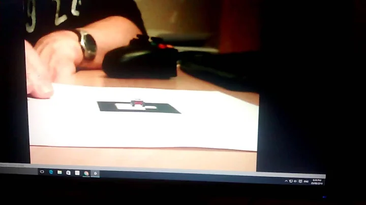 testing the AR Toolkit with Unity 3d