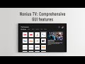 Nonius tv comprehensive gui features