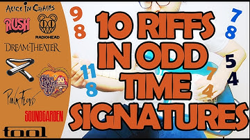 10 Riffs in Odd Time Signatures