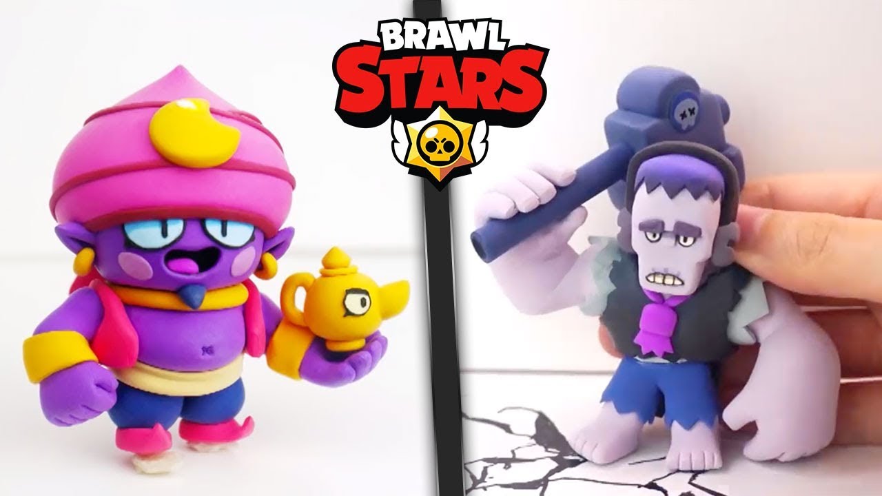 Top 3 Meilleurs Brawler Sur Brawl Stars En Polymer Clay 2 Youtube - dessin emeri brawl stars