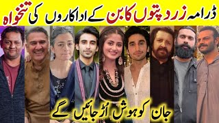 Zard Patton Ka Bunn Drama Cast Salary Episode 1 2 3|Zard Patton Ka Bunn All Cast Salary|#HamzaSohail