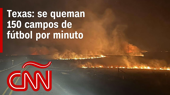 Resumen de los históricos incendios forestales en Texas