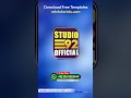Studio 92 Logo Design #mtcvfx #bgm #logotemplate
