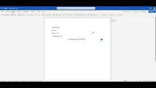 MLA formatting using MS Word 365 screenshot 1