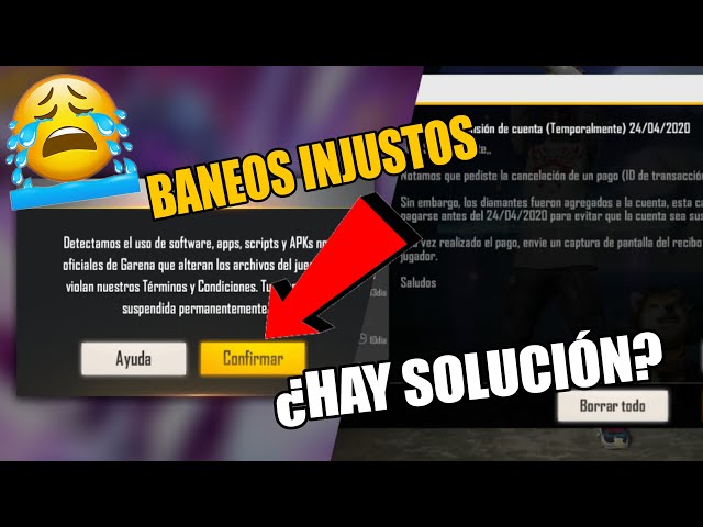 Petición · Baneos injustos Garena Free Fire ·