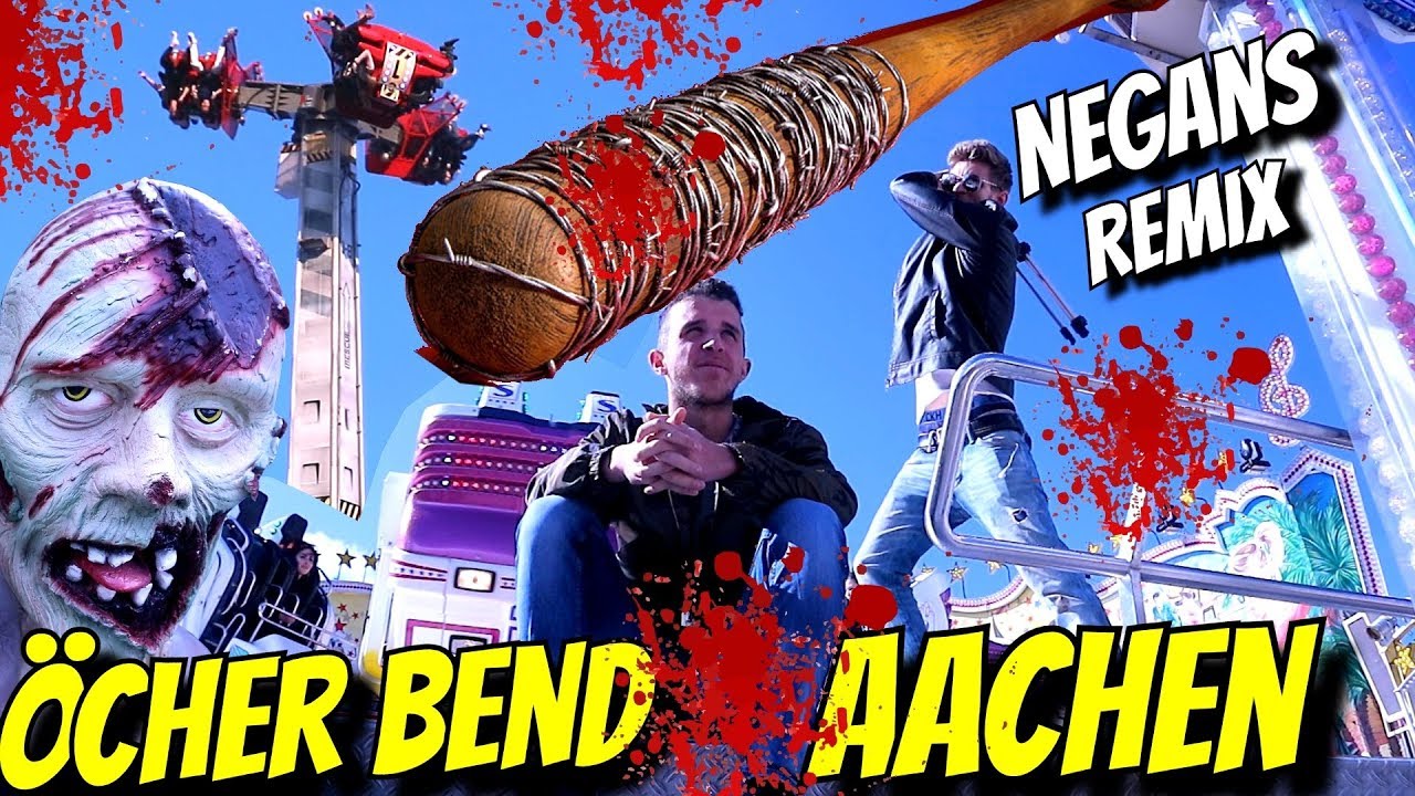 Öcher Bend 2019 Aachen - Alle Fahrgeschäfte und The Walking Dead