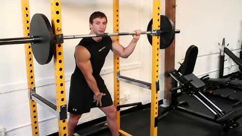 Powertec Power Rack Leg Workout with Ian Lauer Arnold Schwarzenegger Disciple