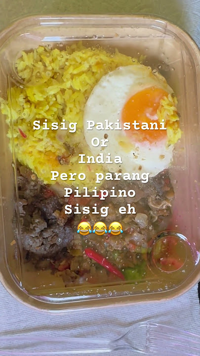 Sisig kuno daw😅😅😅