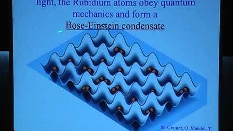 The Quantum Phases of Matter (Lecture 1) by Subir Sachdev