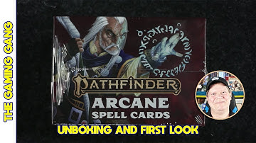 Pathfinder 2E Arcane Spell Cards | Unboxing and First Look