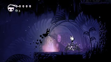 Hollow Knight - Dashless and Clawless Shade Skip into Blue Lake
