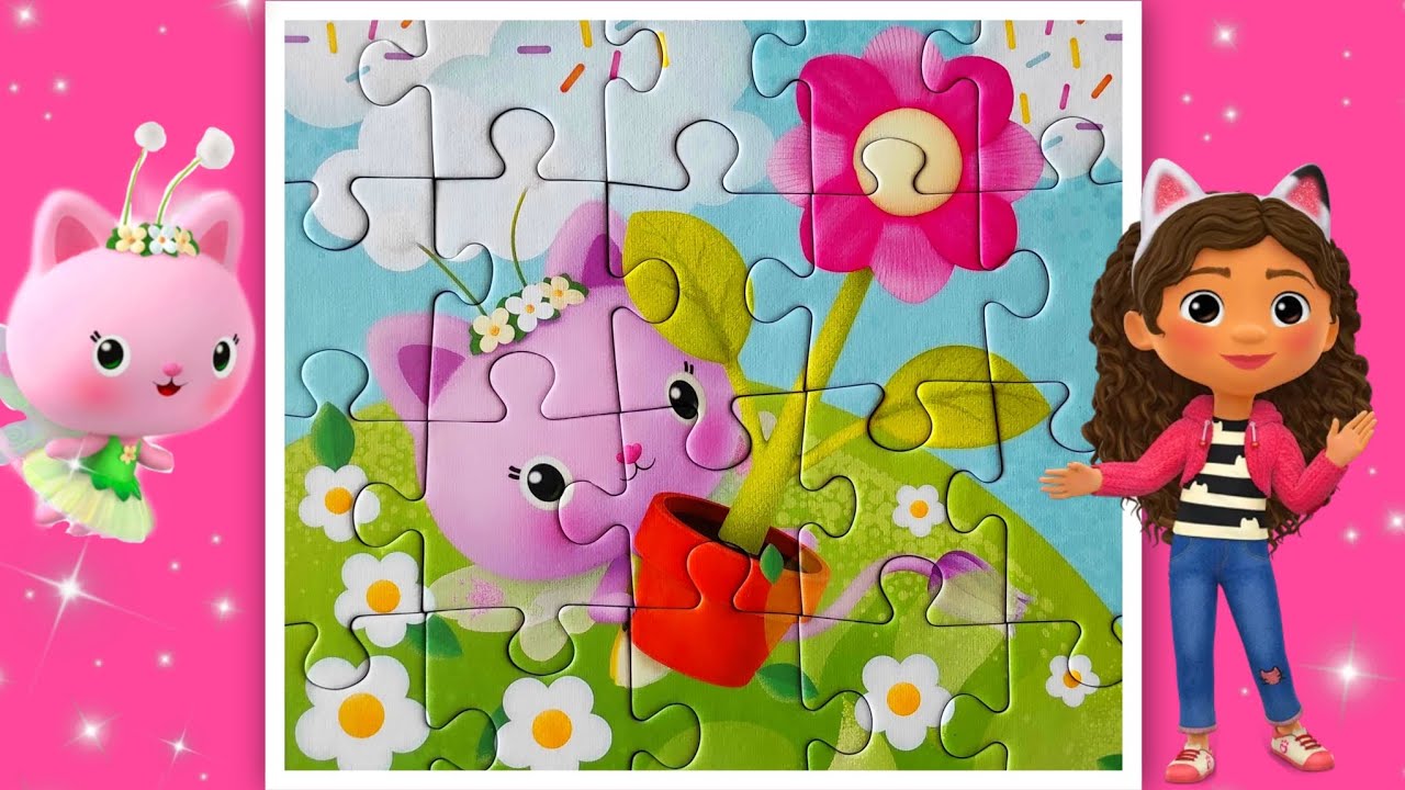 Gabby's Dollhouse puzzle | Gabina kuća lutaka - YouTube