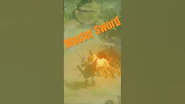 Early master sword in Breath of the Wild #shorts
