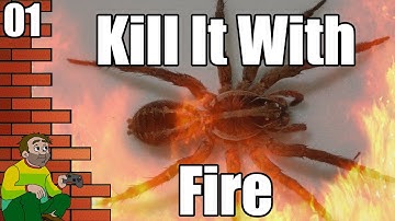 Kill It With Fire:  Let The World Burn As Long As The Spiders Burn With It! - Spider Killing Sim