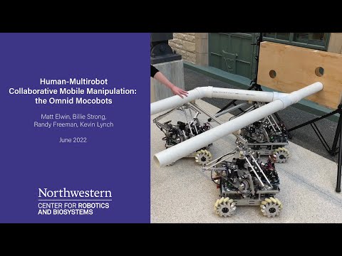 Human-multirobot collaborative mobile manipulation: the Omnid mocobots