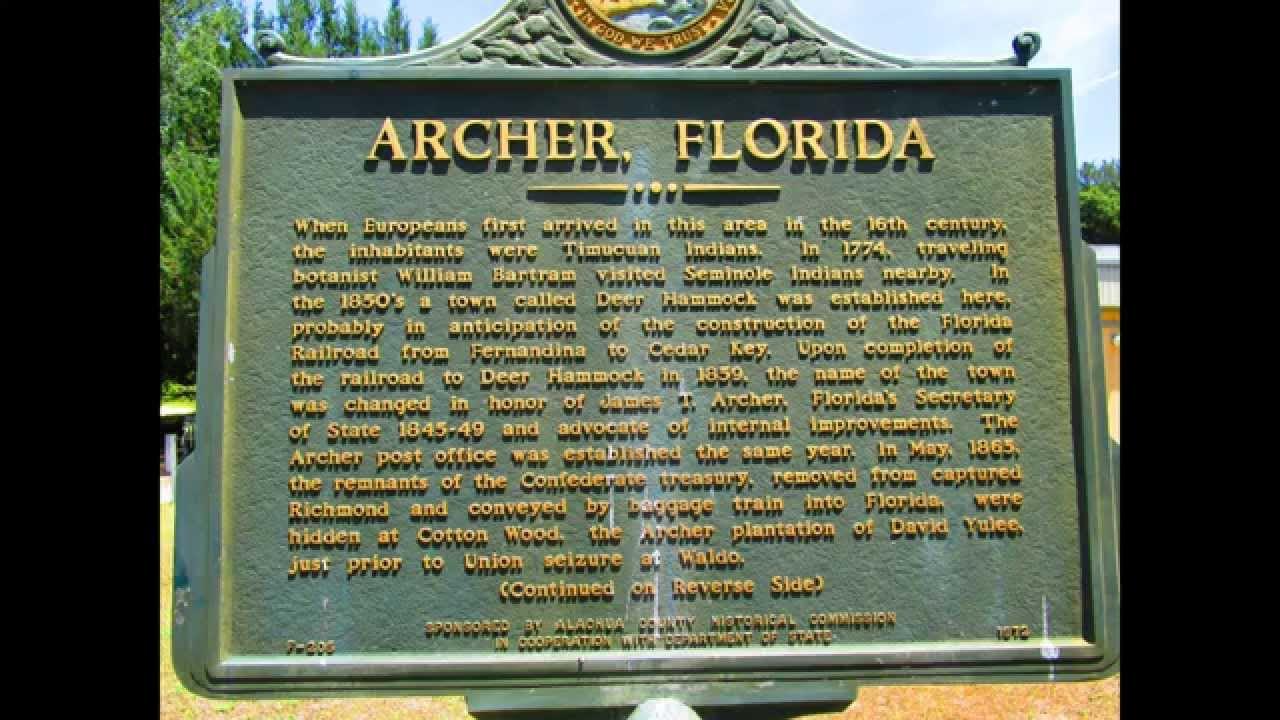 Archer Florida YouTube