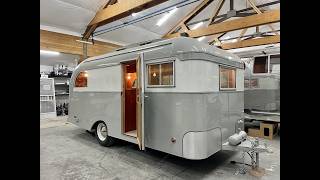 Tour of the 1938 Westcraft Master vintage travel trailer