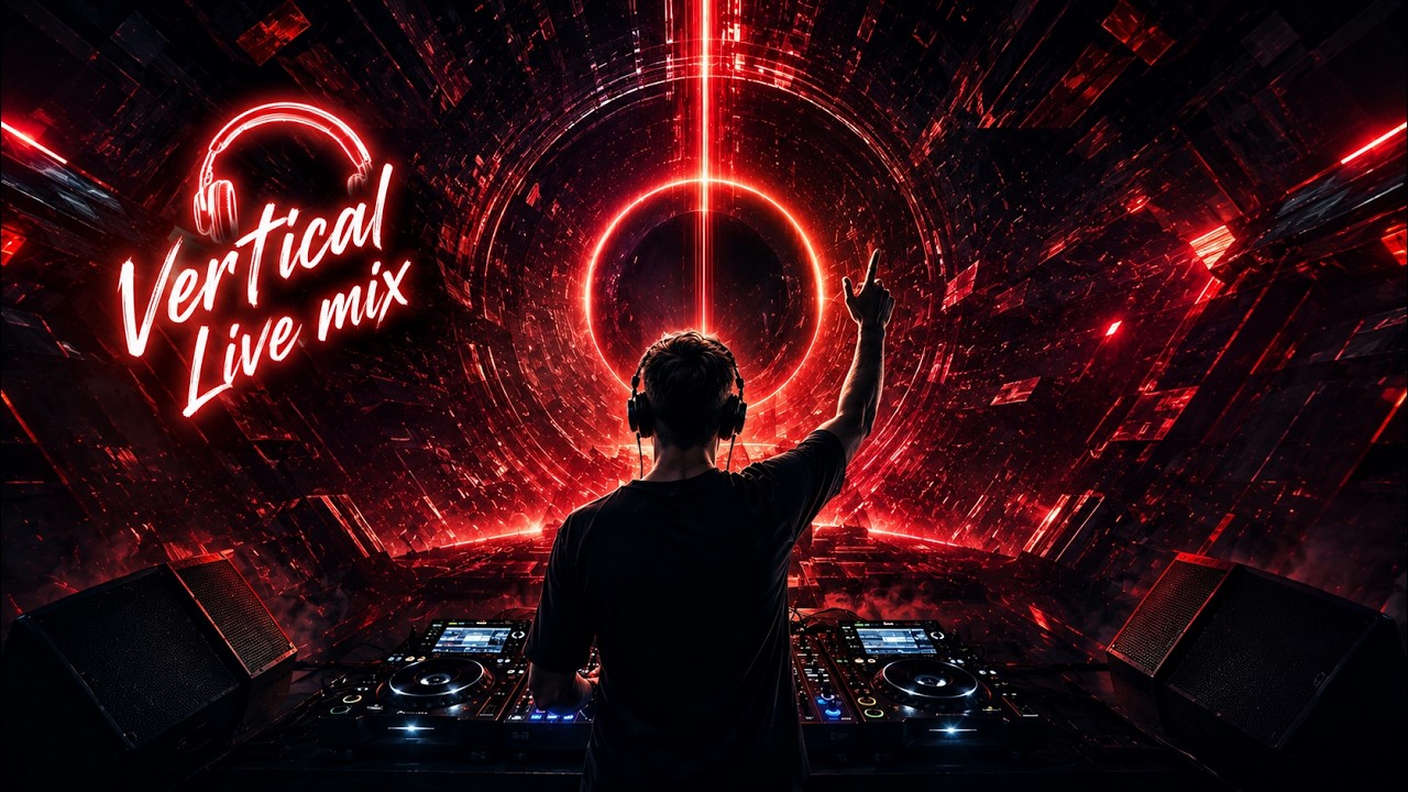 Melodic Techno Live Mix 2026 | Underground Dark Progressive Sets Vertical live by Djdarki