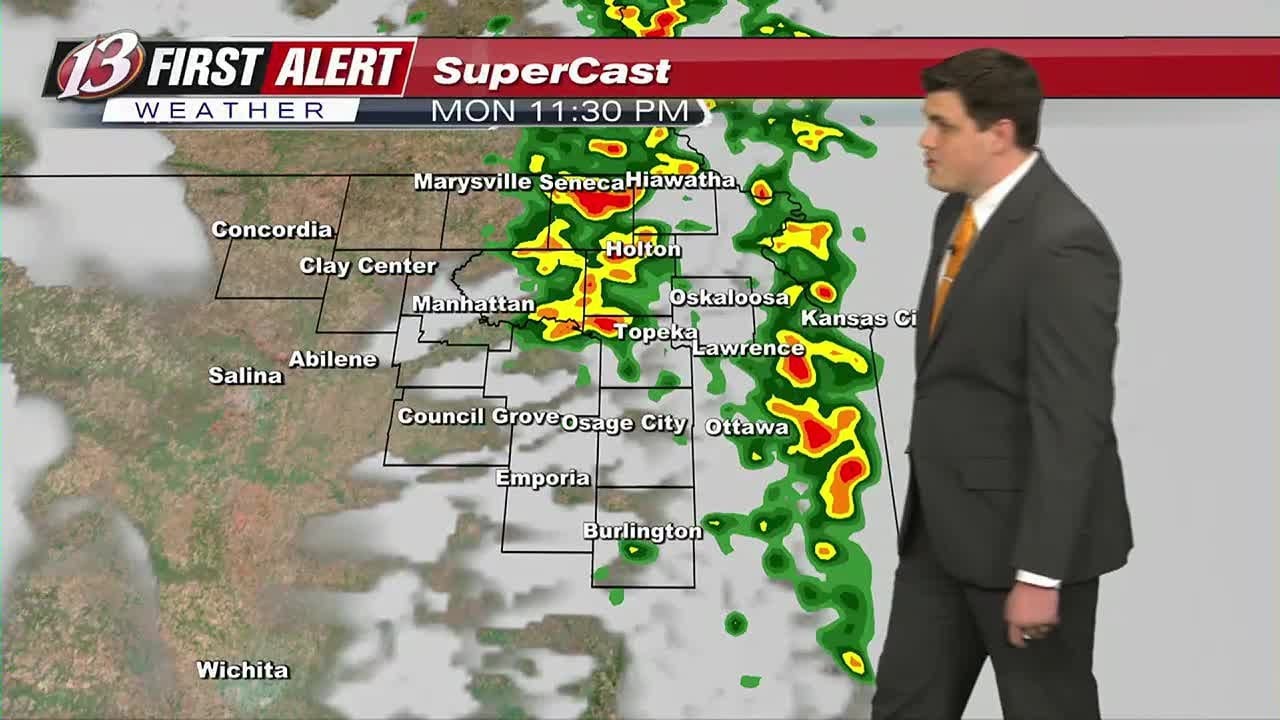 The Next Chance Of Rain Comes Monday Into Early Tuesday: Temperatures ...