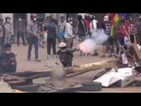 Clashes erupt across Bolivia as unrest continues