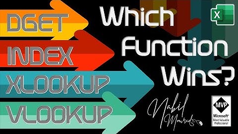 Compare VLOOKUP  XLOOKUP  INDEX and DGET Functions- Same Work Situation